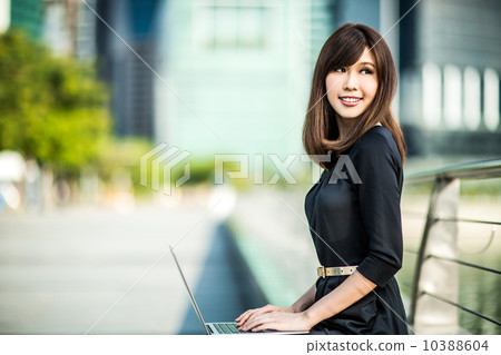 Woman with Laptop Woman with Laptop 10388604