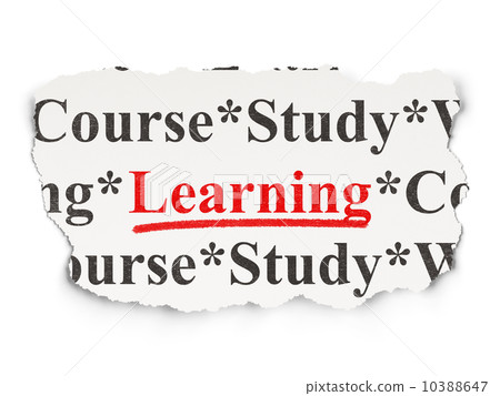 Education concept: Learning on Paper background Education concept: Learning on Paper background 10388647