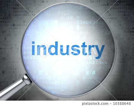 Business concept: Industry with optical glass Business concept: Industry with optical glass 10388648