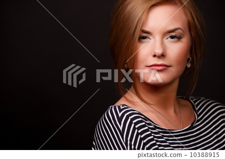 young serious woman young serious woman 10388915