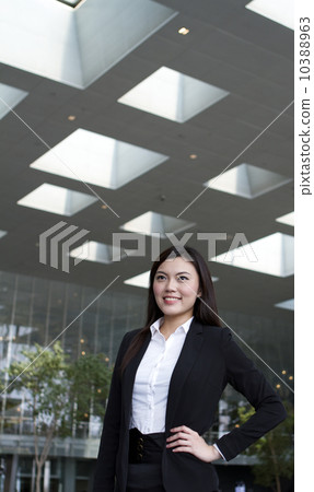 Confident Asian business woman Confident Asian business woman 10388963