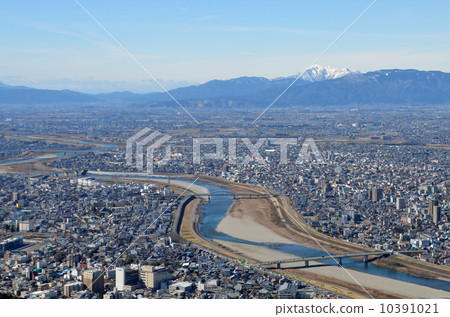 Nagara River and Ibuki 10391021