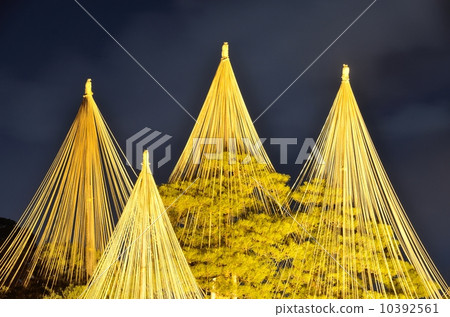 兼六園/雪上釣魚[水平式] 10392561