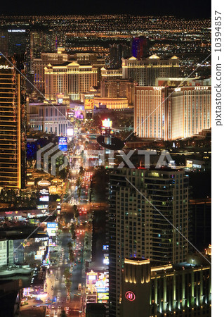 Las Vegas night view (From the north side of the strip) Las Vegas night view (From the north side of the strip) 10394857