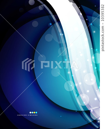Futuristic white wave design Futuristic white wave design 10395382