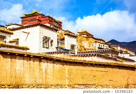 Yunnan scene- Songzanlin Lamasery 10398183
