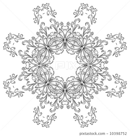 Abstract pattern, contours Abstract pattern, contours 10398752