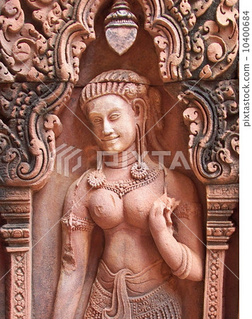 Angkor monuments Banteay Srei Oriental Mona Lisa Angkor monuments Banteay Srei Oriental Mona Lisa 10400684