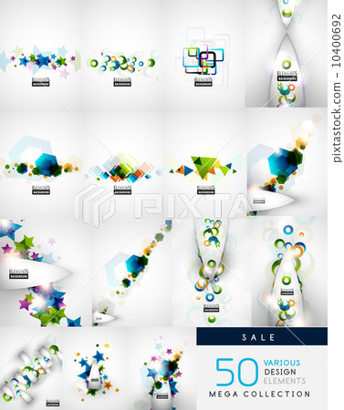 Various shaped abstract backgrounds Various shaped abstract backgrounds 10400692