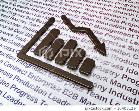 corporate decrease concept stock photo - alamy Images... Business concept: Decline Graph on Business... - Stock Illustration ...