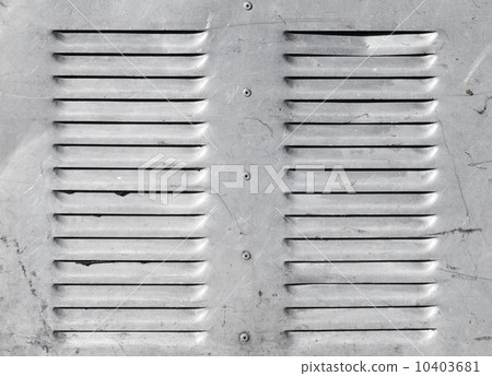 Background with shining metal ventilation grille panels Background with shining metal ventilation grille panels 10403681