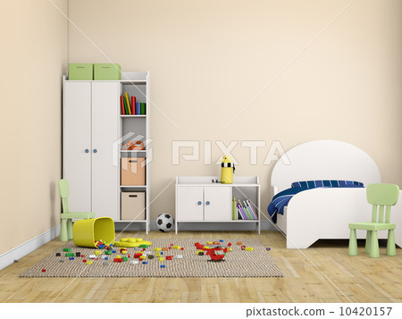 Interior children's room storage bedroom Interior children's room storage bedroom 10420157
