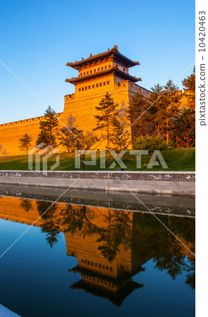 Datong scene-The rebuilding city wall of Datong Datong scene-The rebuilding city wall of Datong 10420463