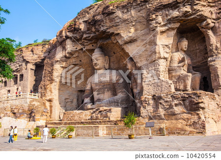 Datong scene-Yungang Grottoes Datong scene-Yungang Grottoes 10420554
