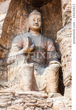 Datong scene-Yungang Grottoes 10420621