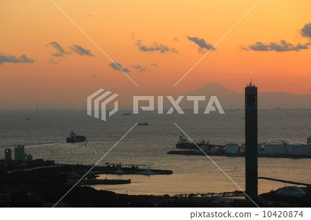 千葉港的黃昏 千葉港的黃昏 10420874