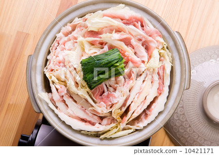 Pork belly and cabanas pine pan Pork belly and cabanas pine pan 10421171