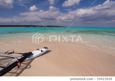 在Yurigahama海灘休息 10421626