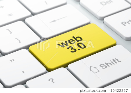 SEO web development concept: computer keyboard with Web 3.0 SEO web development concept: computer keyboard with Web 3.0 10422237