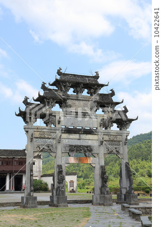 Ancient village Western New Year of China Anhui Province 10422641