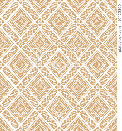 Complementary line thai art illustration. Complementary line thai art illustration. 10425500