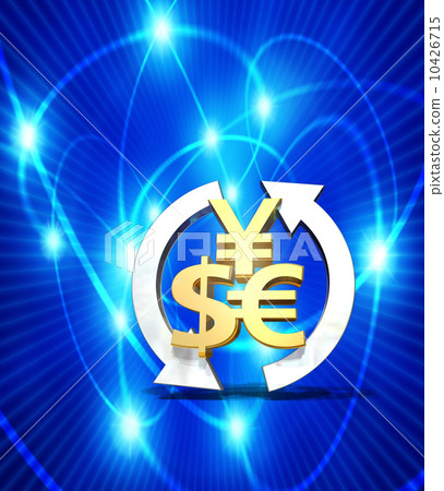Currency and foreign exchange / yen, dollar, euro 10426715