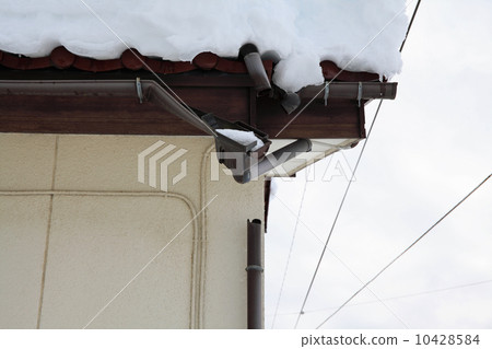 下雪會損壞雨水槽 10428584