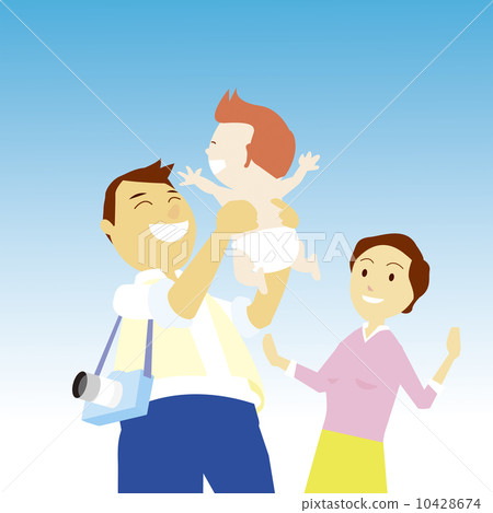 嬰兒和父母 10428674