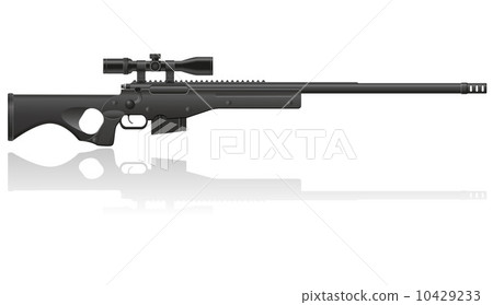 sniper rifle vector illustration sniper rifle vector illustration 10429233