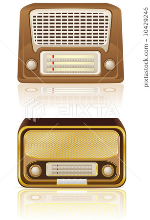retro radio vector illustration 10429246