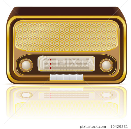 retro radio vector illustration 10429281