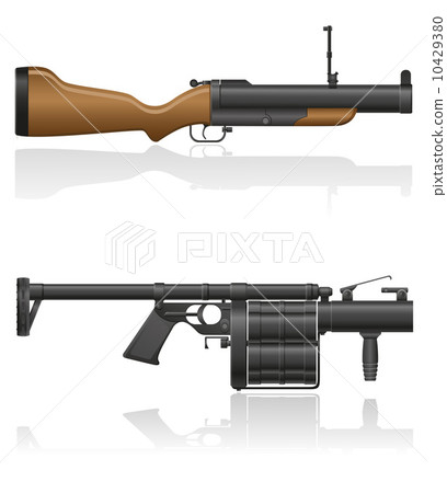 grenade-gun vector illustration 10429380