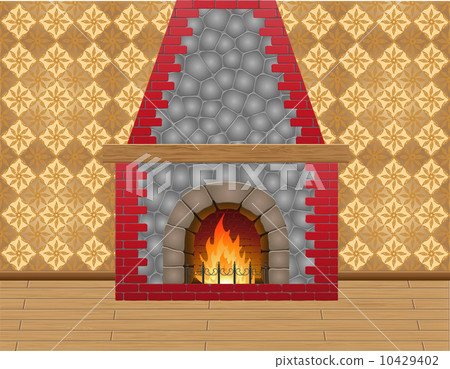 fireplace in the room fireplace in the room 10429402