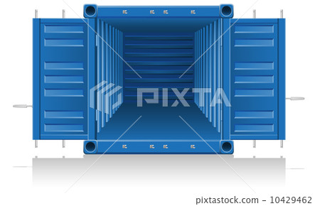 cargo container vector illustration 10429462