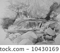 山間溪流 10430169