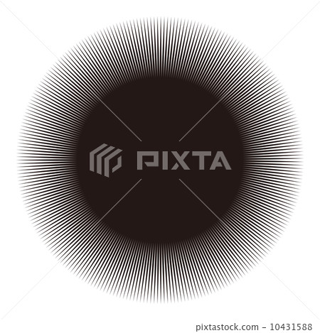 Radial centralized line monochrome 10431588