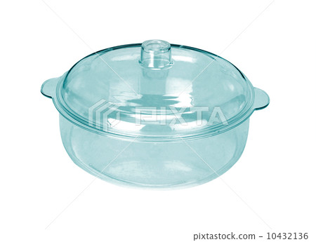 Glassy Bowl isolated on white background 10432136