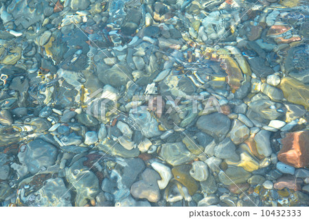 Rocks in a shallow pond Rocks in a shallow pond 10432333