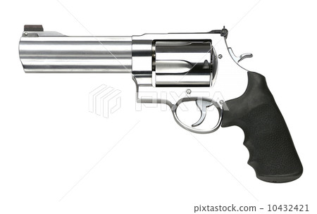 Revolvers on white background 10432421