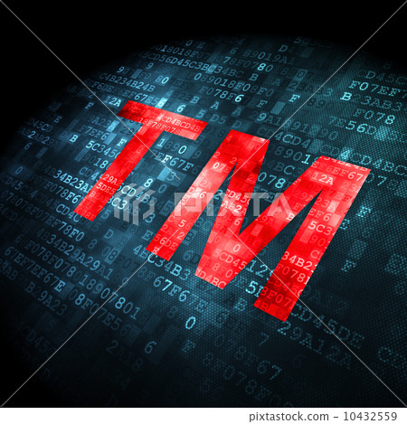 Law concept: Trademark on digital background Law concept: Trademark on digital background 10432559