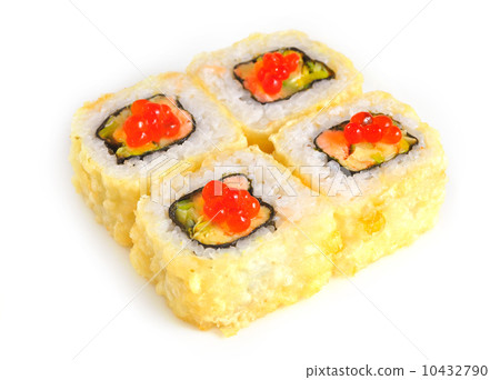 Sushi with fish and caviar 10432790