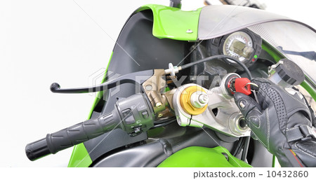 motorcycle gloves with carbon and bike 10432860