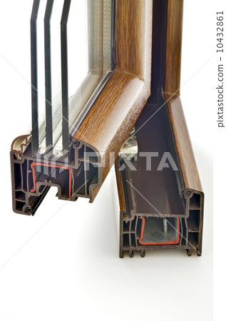 PVC window profile 10432861