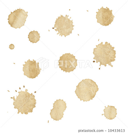 Set Of Spots From Coffee 10433613