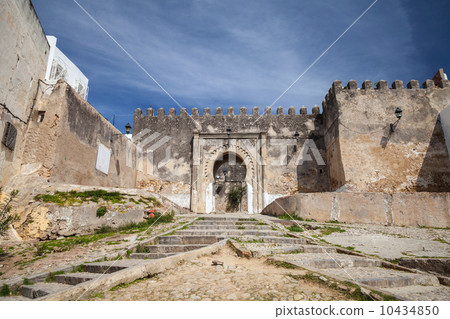 Ancient fortress in Madina. Old part of Tangier town, Morocco 10434850