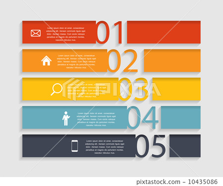 Infographic Templates for Business Vector Illustration.  10435086
