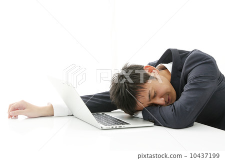 Sleeping businessman 10437199