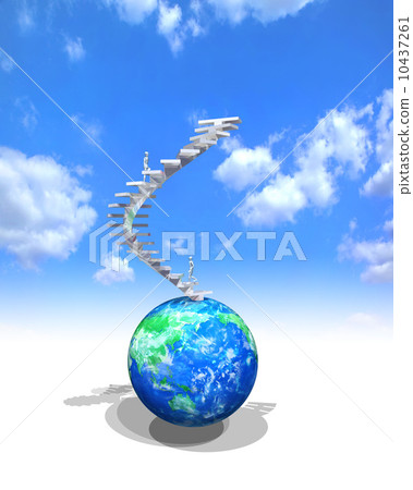 Go up the stairs from the earth Go up the stairs from the earth 10437261