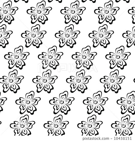Seamless floral pattern Seamless floral pattern 10438151