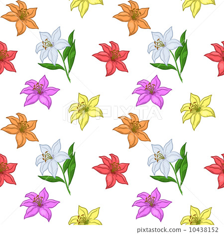 Seamless floral pattern Seamless floral pattern 10438152